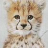 Baby Cheetah Diamond Painting