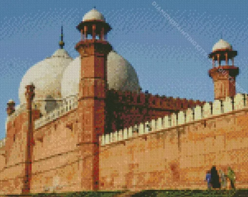 Badshahi Mosque Diamond Painting