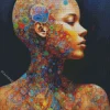 Bald Woman Diamond Painting