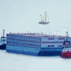 Barge Ship Diamond Painting