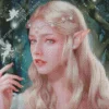 Blonde Elf Diamond Painting