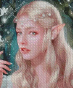 Blonde Elf Diamond Painting