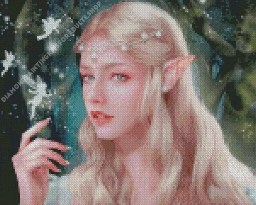 Blonde Elf Diamond Painting