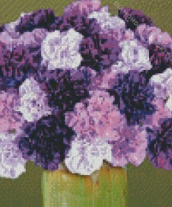 Blooming Carnation Bouquet Diamond Painting