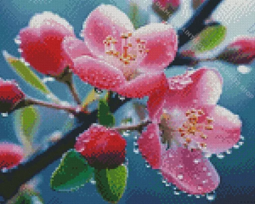 Blossom Flower Diamond Painting