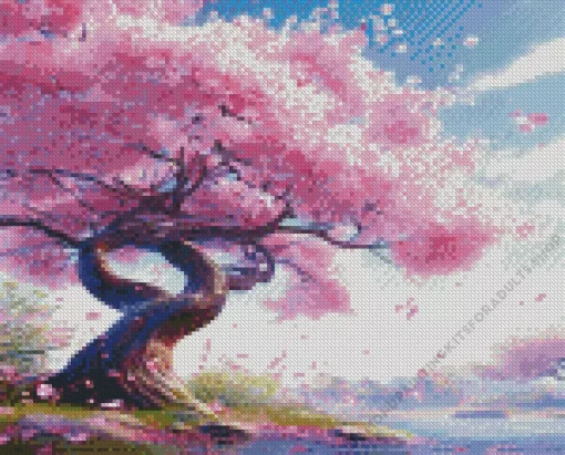 Blossom Tree Art Diamond Painting