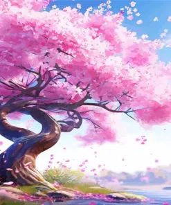 Blossom Tree Art Diamond Painting