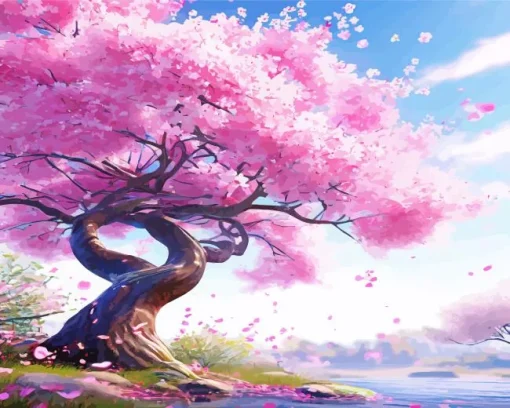 Blossom Tree Art Diamond Painting