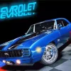 Blue 1969 Camaro Car Diamond Painting