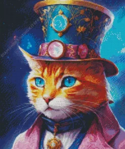 Cool Fantastic Cat Diamond Painting