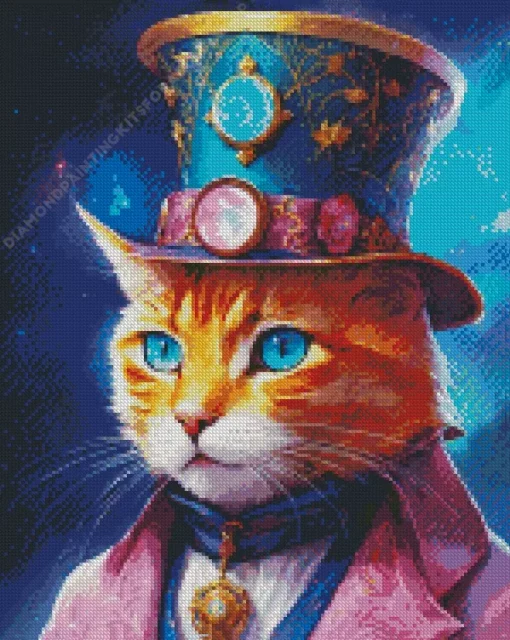 Cool Fantastic Cat Diamond Painting