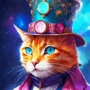 Cool Fantastic Cat Diamond Painting