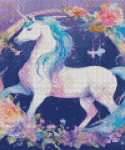 Cool Fantastic Unicorn Diamond Painting