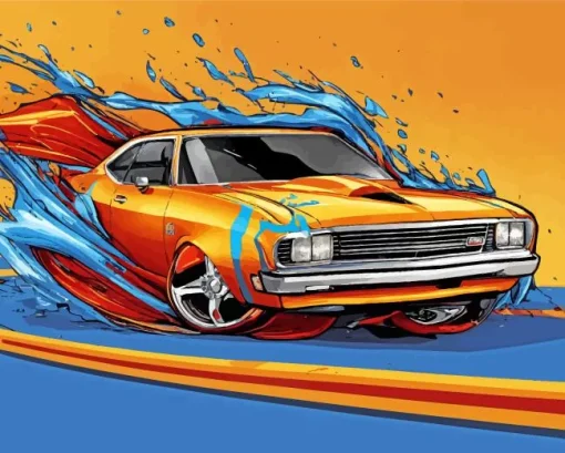 Cool Fast Car Diamond Painting