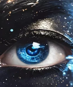 Cool Galaxy Eye Diamond Painting