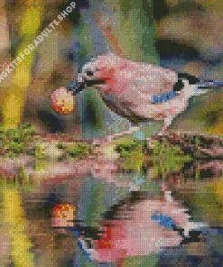 Eurasian Jay Diamond Painting