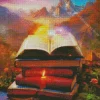 Fantasy Book Diamond Painting