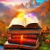 Fantasy Book Diamond Painting