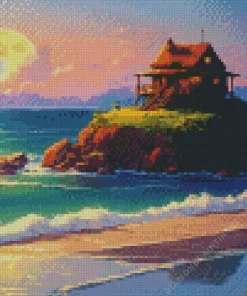 Fantasy Island Art Diamond Painting