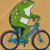 Frog And Bike Diamond Painting