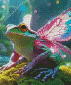 Frog With Wings Art Diamond Painting