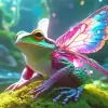 Frog With Wings Art Diamond Painting