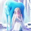 Frozen Elsa And Nokk Diamond Painting