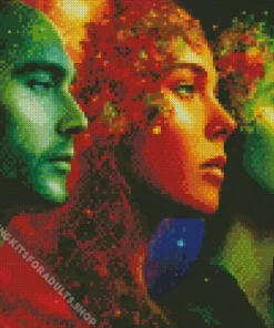 Galaxy People Art Diamond Painting