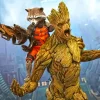 Groot And Rocket Fortnite Heroes Diamond Painting