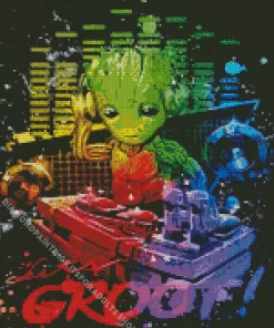 Groot Dj Art Diamond Painting