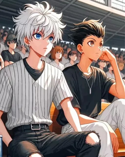 Grown Up Gon And Killua Diamond Painting