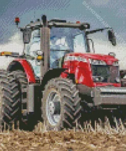 Massey Tractor Diamond Painting