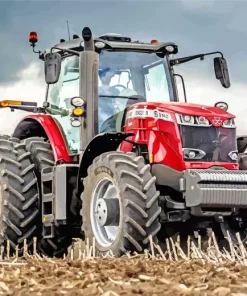 Massey Tractor Diamond Painting