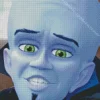 Megamind Face Diamond Painting