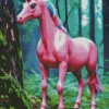 Pink Unicorn Diamond Painting