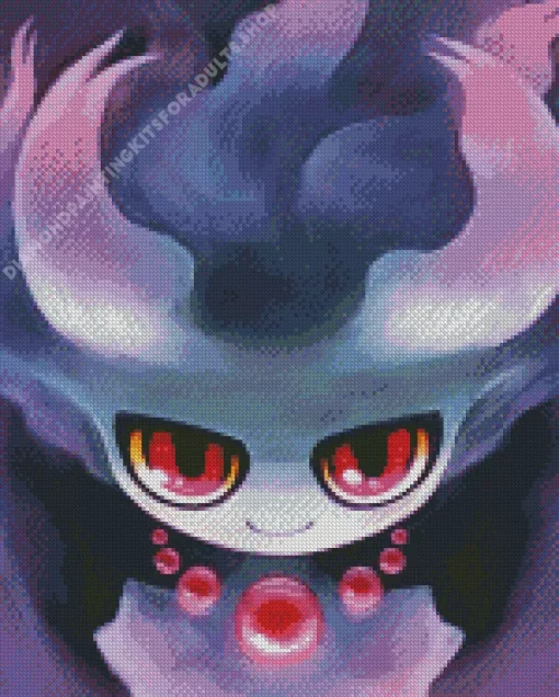 Pokemon Misdreavus Diamond Painting