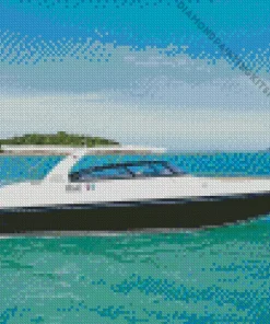 Speed Boat Diamond Painting