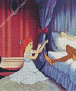 Wendy And Peter Pan Diamond Painting