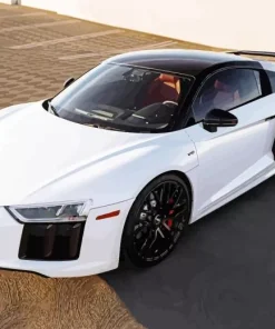 White Audi I8 Diamond Painting