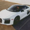 White Audi I8 Diamond Painting