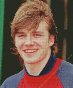 Young David Beckham Diamond Painting