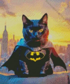 Bat And Cat Diamond Painting