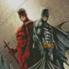 Batman And Deadpool Diamond Painting