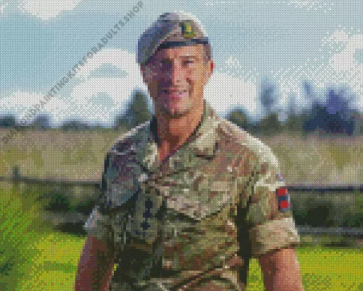 Bear Grylls Diamond Painting