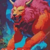 Beast Lion Diamond Painting