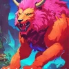 Beast Lion Diamond Painting