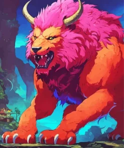 Beast Lion Diamond Painting