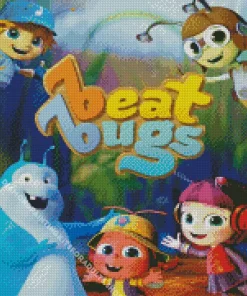 Beat Bugs Animated Serie Diamond Painting