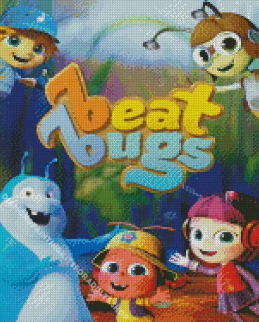 Beat Bugs Animated Serie Diamond Painting