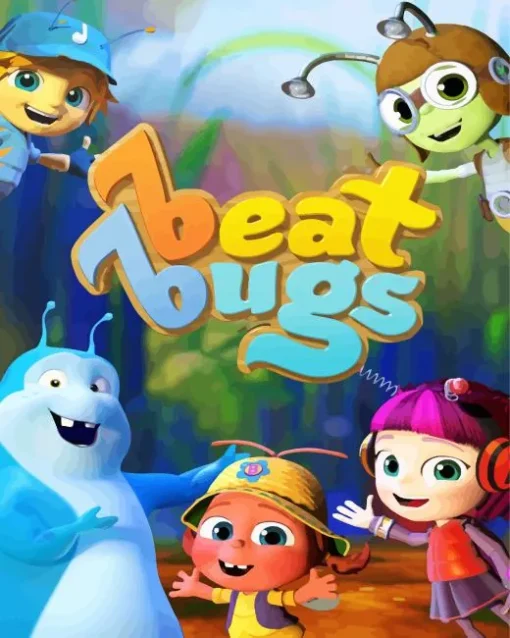 Beat Bugs Animated Serie Diamond Painting